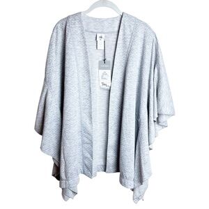 Cabi ATC Cape Gray White Polka Dot Size M/L